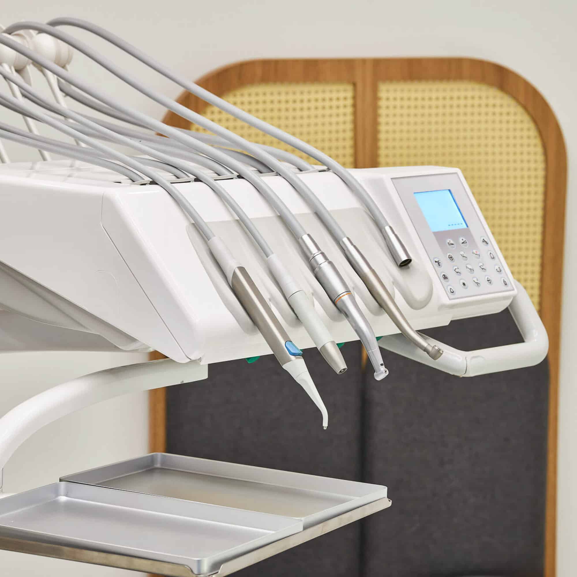 dental tooth cleaning tools at Rockwood Dental in Grand Rapids